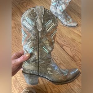 Corral kids cowgirl boot
